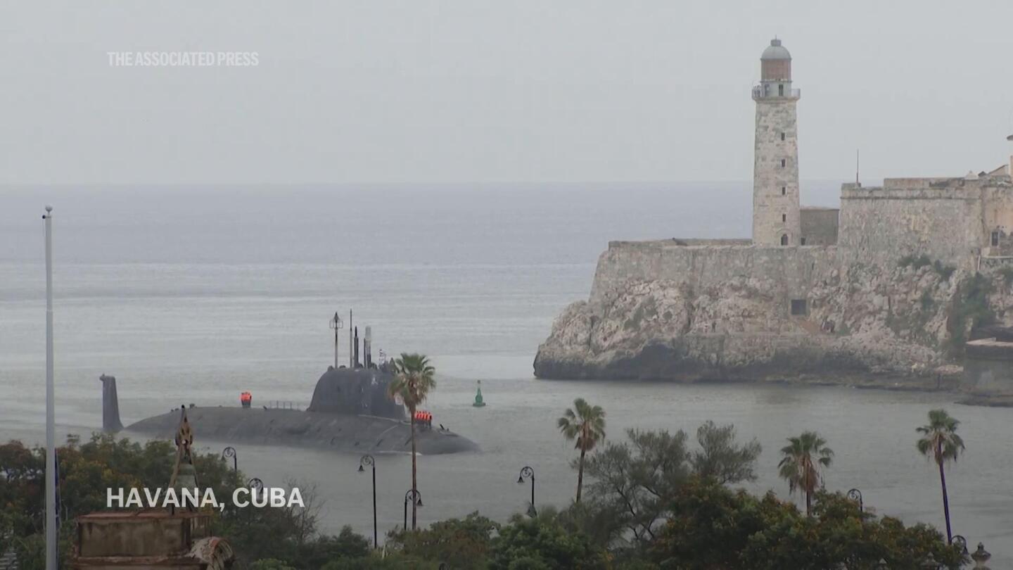 Russian warships arrive in Havana for military exercises in the Caribbean | AP News