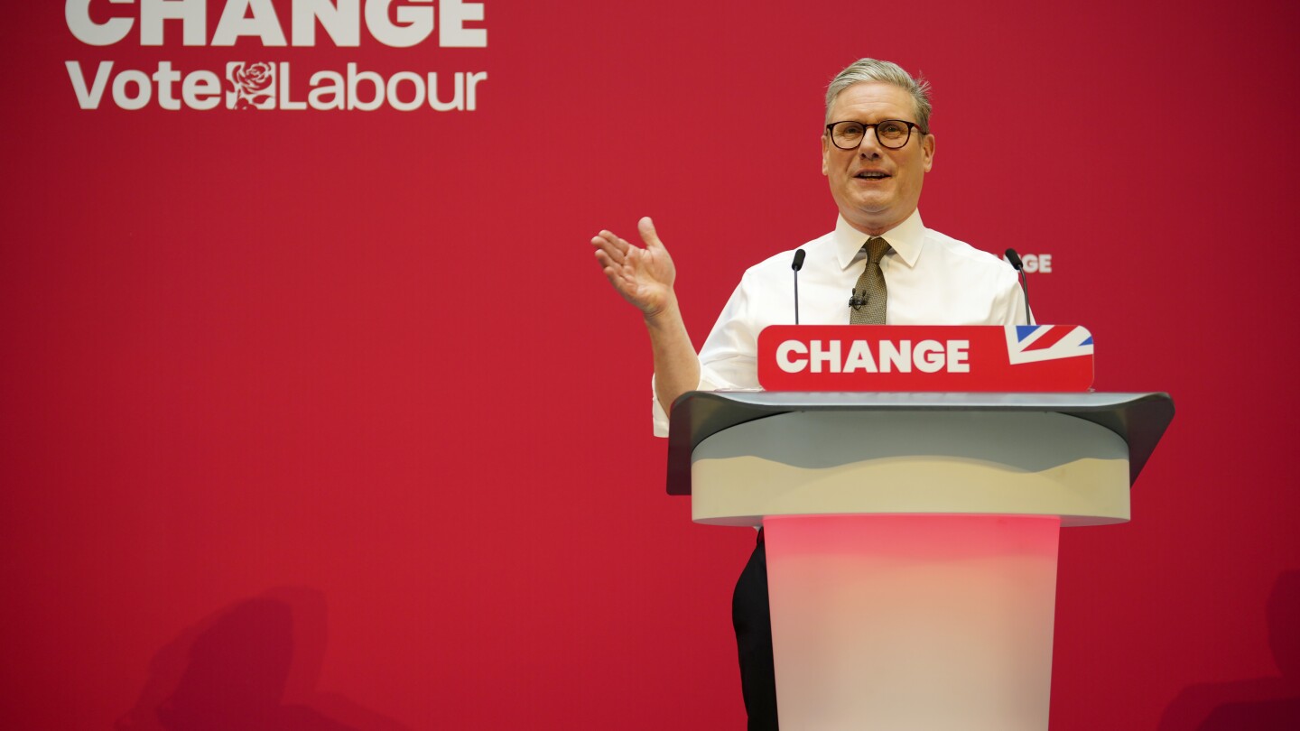 UK Labour leader Keir Starmer says he’ll end the era of ‘gestures and gimmicks’ if he wins power