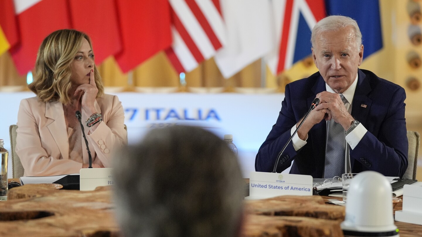 G7 leaders tackle the issue of migration on the second day of their summit in Italy