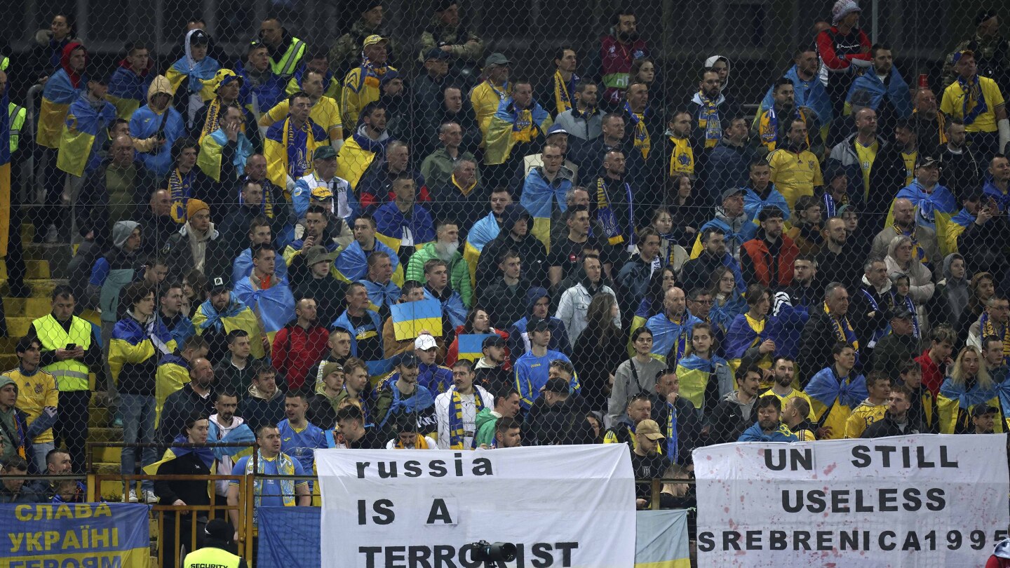 War in Ukraine will make it hard for UEFA to keep political messages out of stadiums at Euro 2024