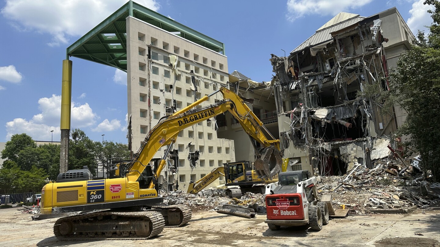 The fizz is gone: Atlanta’s former Coca-Cola museum demolished for parking lot