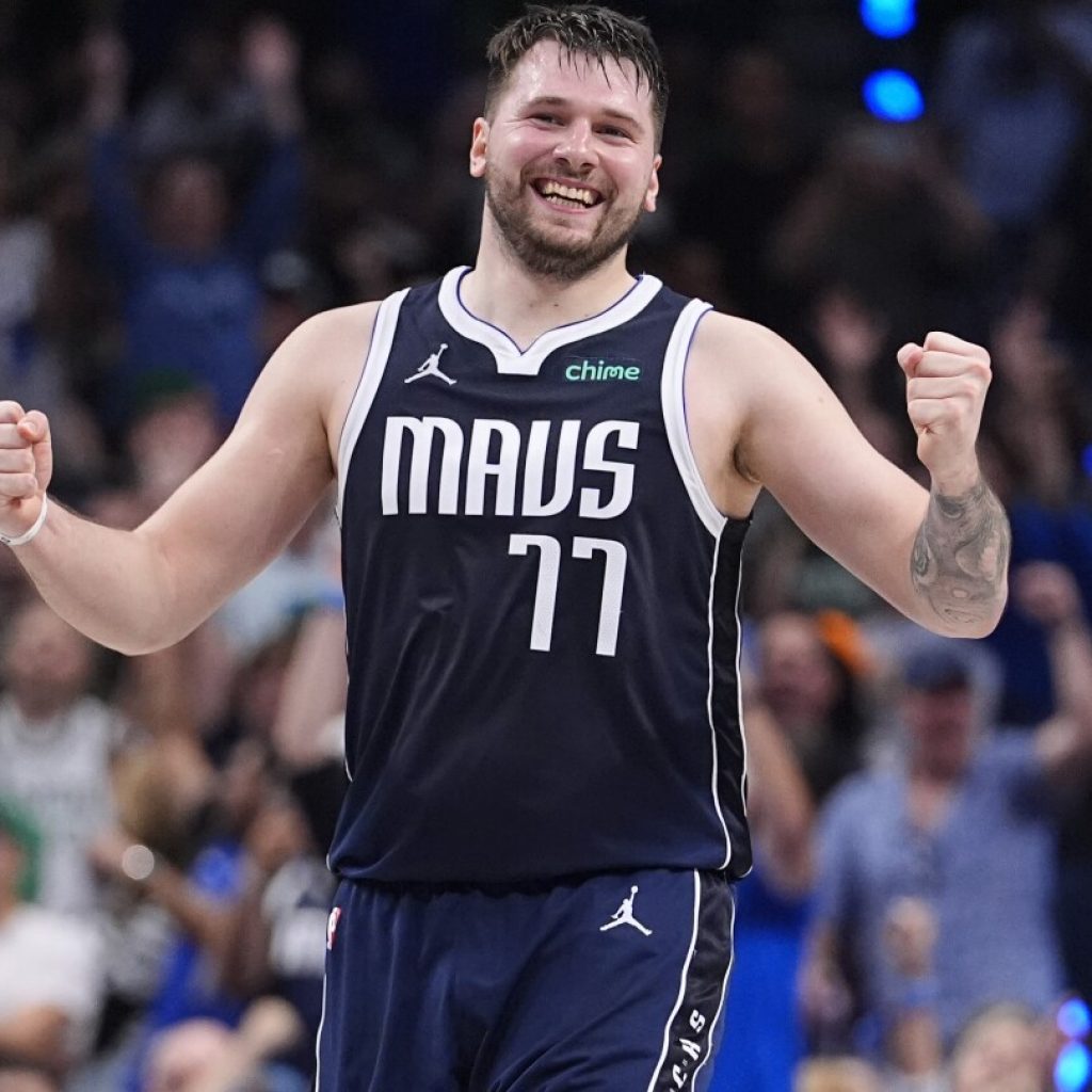 Doncic scores 29, Mavericks roll past the Celtics 122-84 to avoid a sweep in the NBA Finals