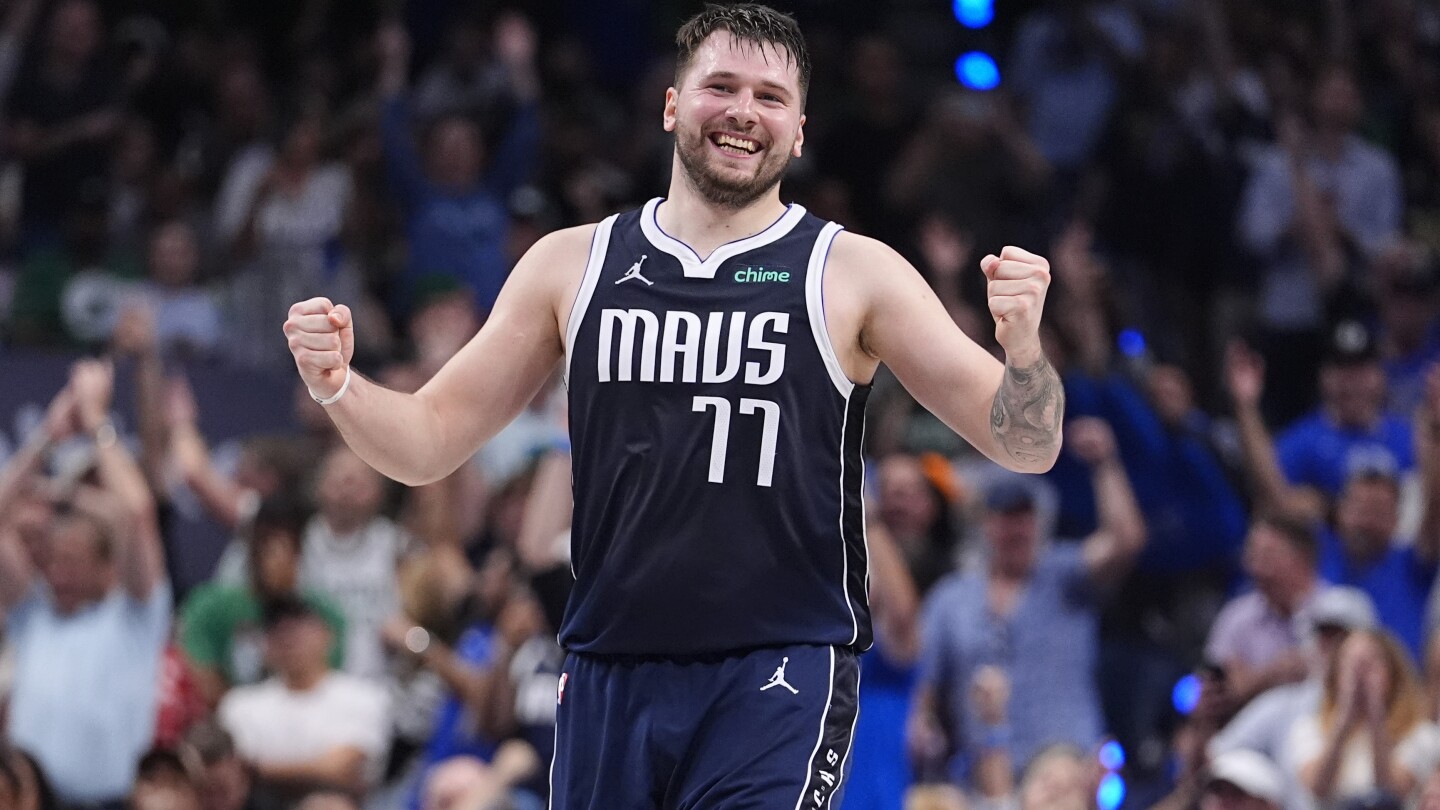 Doncic scores 29, Mavericks roll past the Celtics 122-84 to avoid a sweep in the NBA Finals