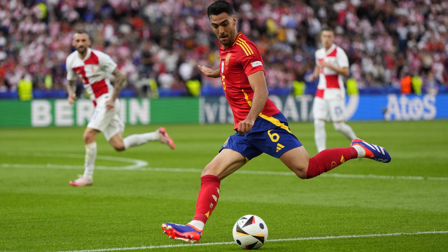 Tiki-taka no more: Spain’s remarkable ball possession streak ends at Euro 2024 against Croatia