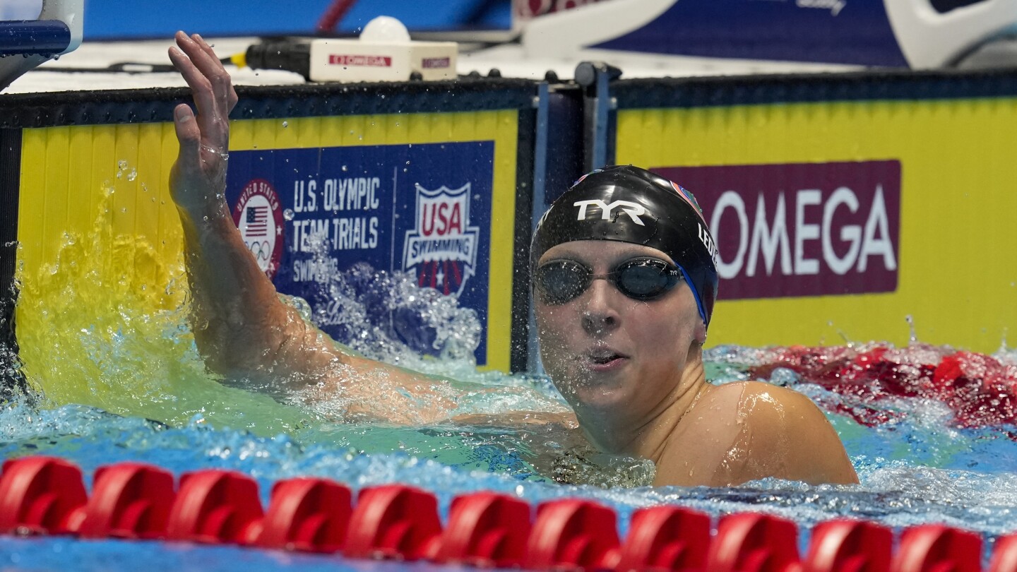 Katie Ledecky heading to her fourth Olympics, wins 400 freestyle at US swimming trials