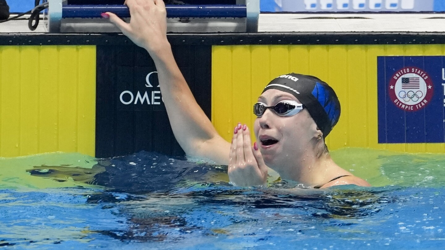 Gretchen Walsh sets a world record in the 100-meter butterfly at the U.S. Olympic trials