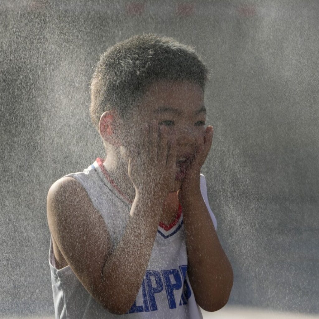 China is getting too much rain in the south and not enough rain, plus a heat wave, in the north