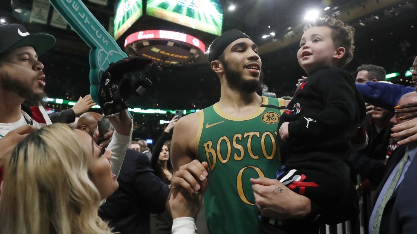 Celtics star Jayson Tatum reflects on Father’s Day on how being a dad changed his life and career