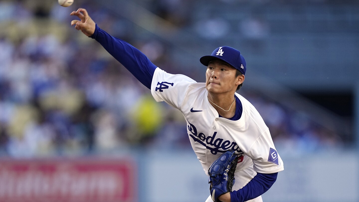 Yoshinobu Yamamoto placed on 15-day injured list by Dodgers with triceps tightness