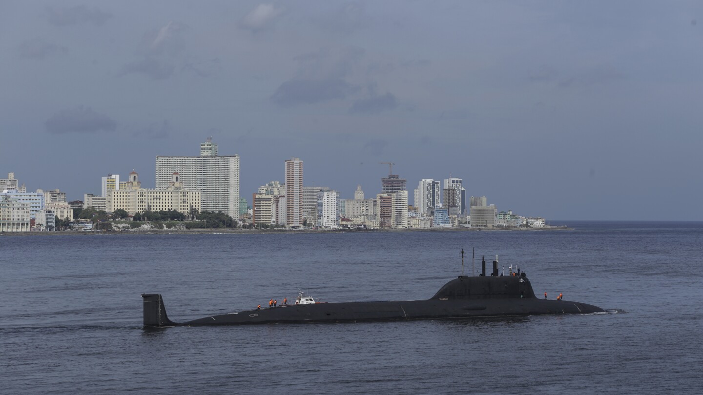 Russian warships leave Havana’s port after a 5-day visit to Cuba