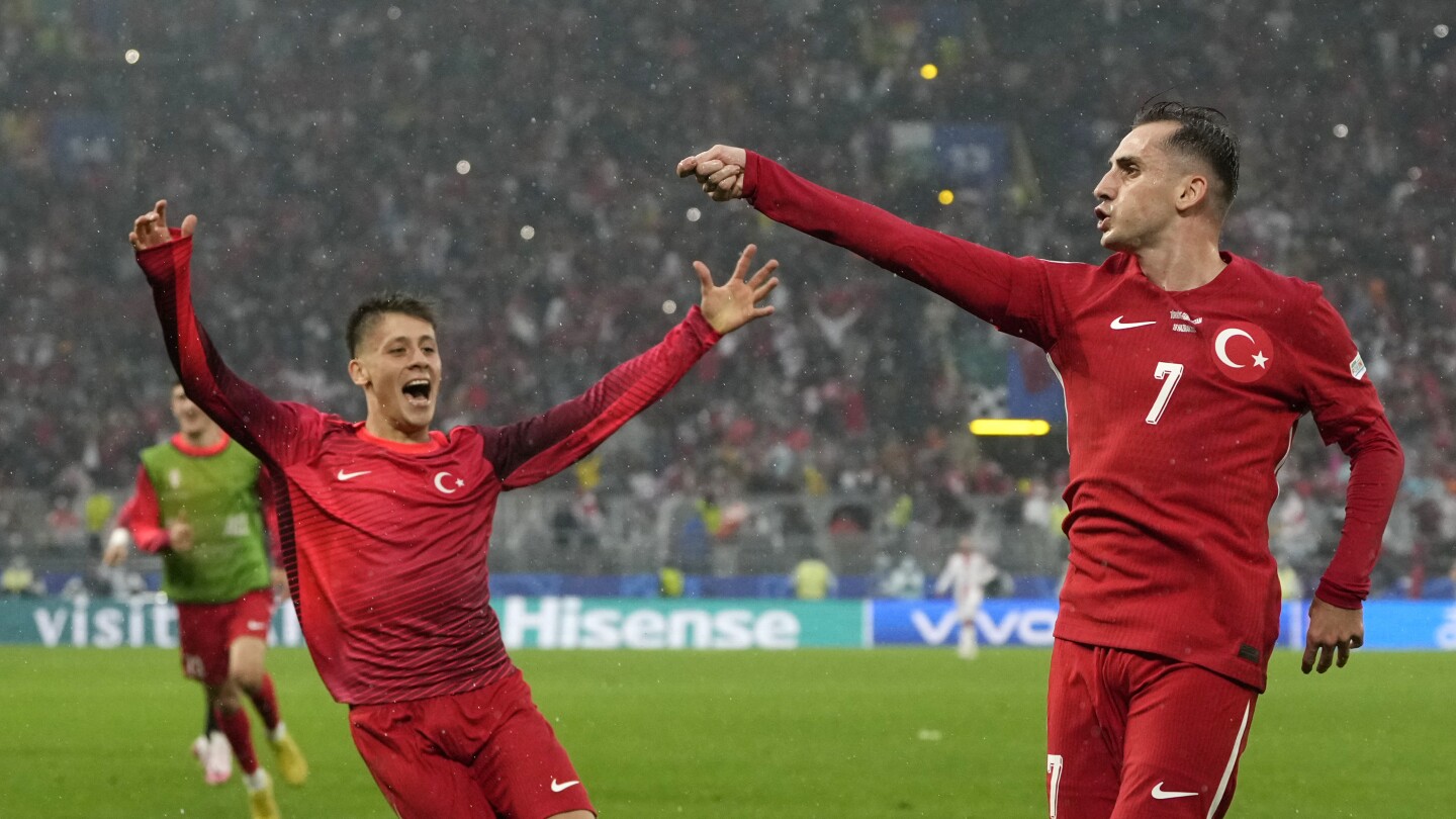 Guler enhances burgeoning reputation with goal for Turkey in win over debutant Georgia at Euro 2024