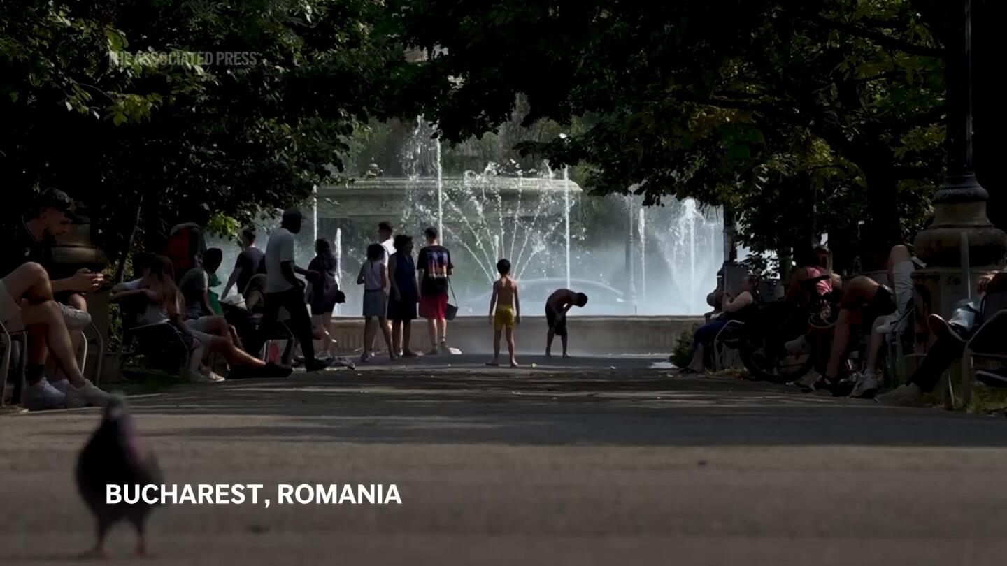 Romania braces for heat wave as meteorologists forecast temperatures close to 40 degrees Celsius | AP News