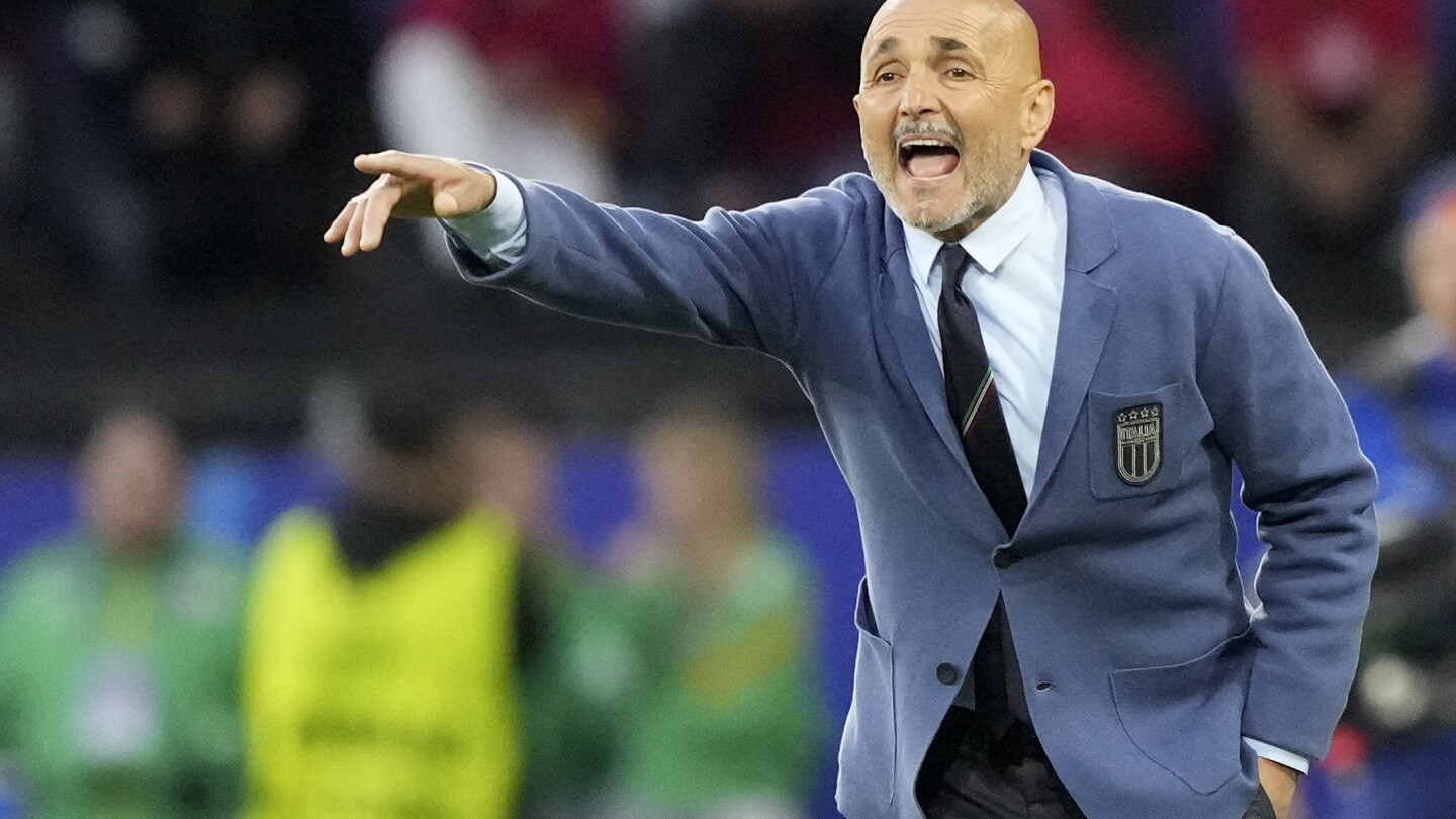 Spalletti: Italy prepared to ‘scuff up beautiful suits’ against Spain at Euro 2024