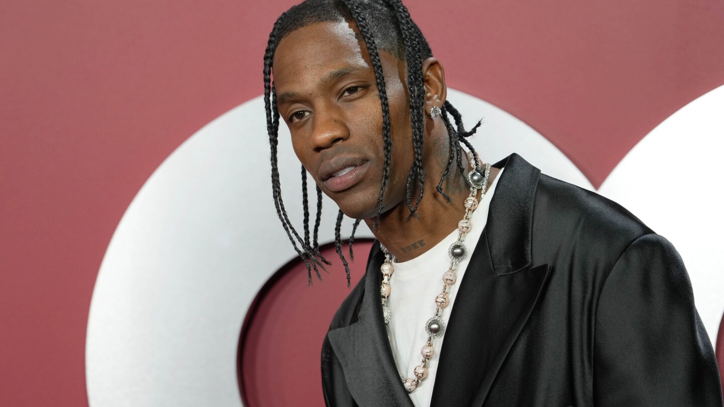 Rapper Travis Scott arrested in Miami Beach for misdemeanor trespassing and public intoxication