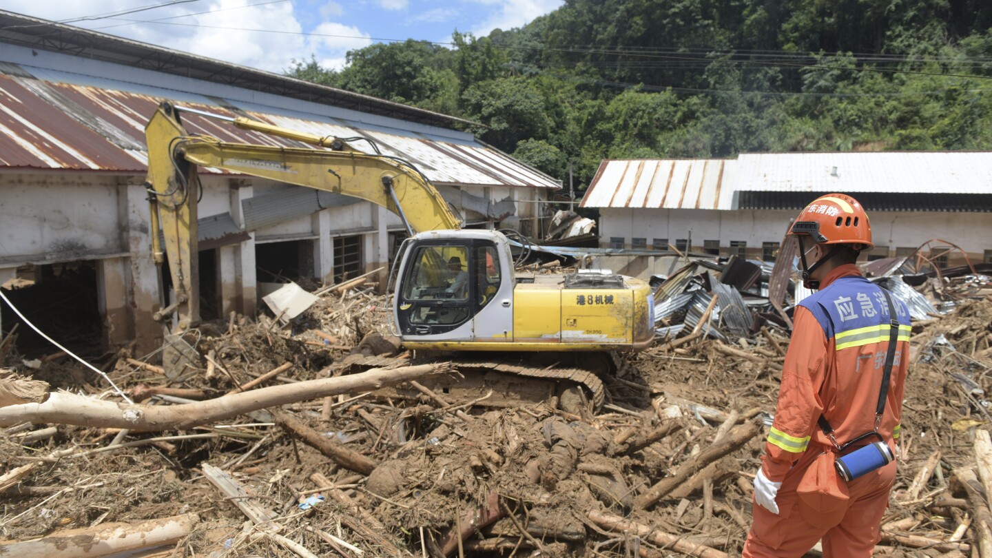 Historic flooding in China’s Guangdong kills nine, warnings issued for other parts of country