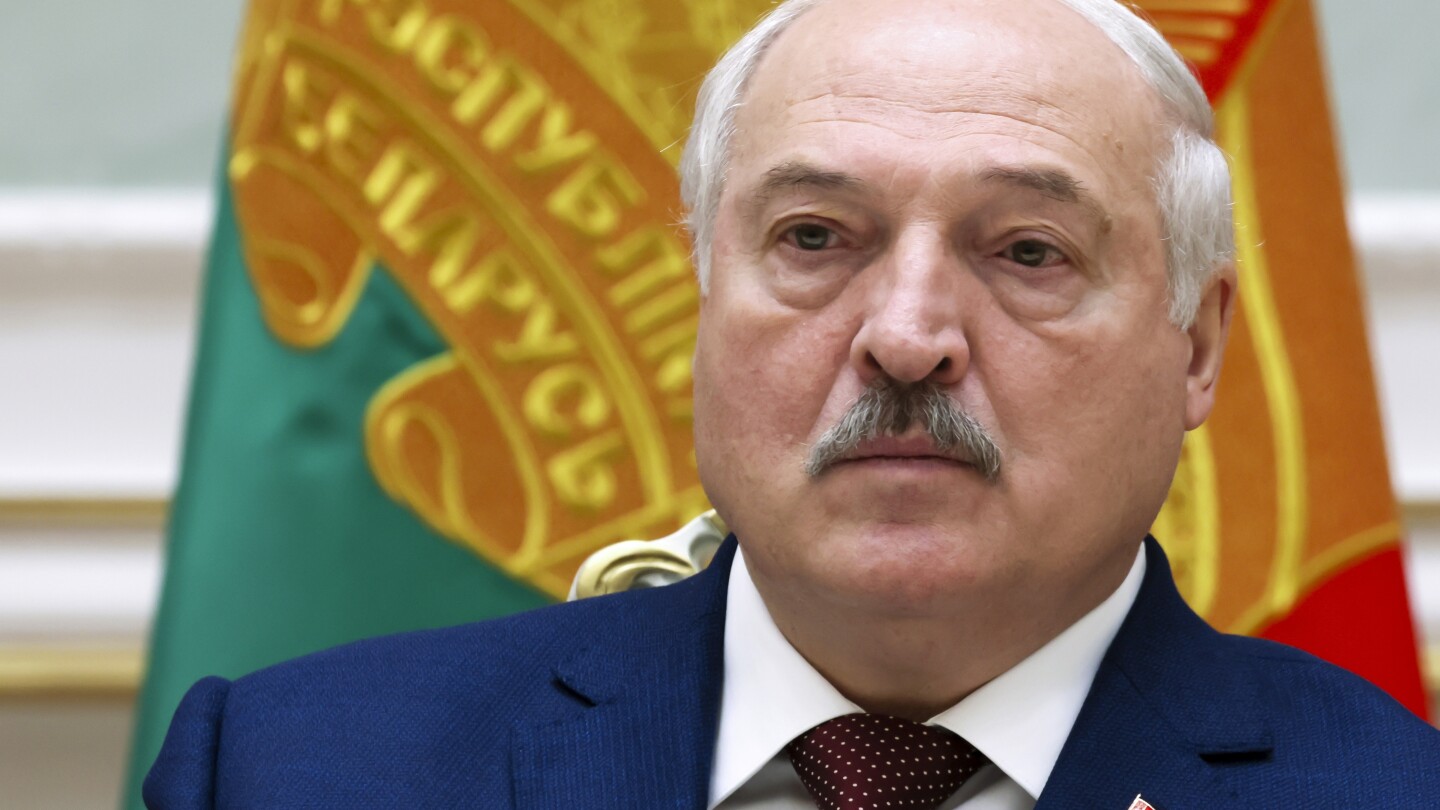 An exiled Belarus opposition figure is sentenced in absentia to 20 years