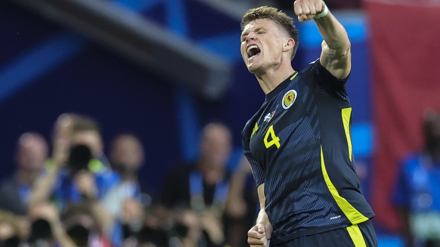 Scotland hoping to reach knockout stage for 1st time when it plays Hungary at Euro 2024