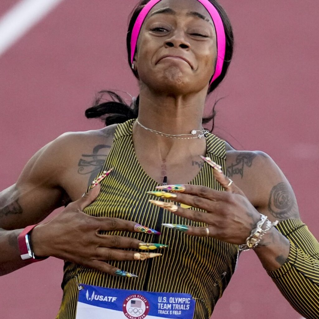 Sha’Carri Richardson sprints onto US Olympic team after winning 100 in 10.71 seconds