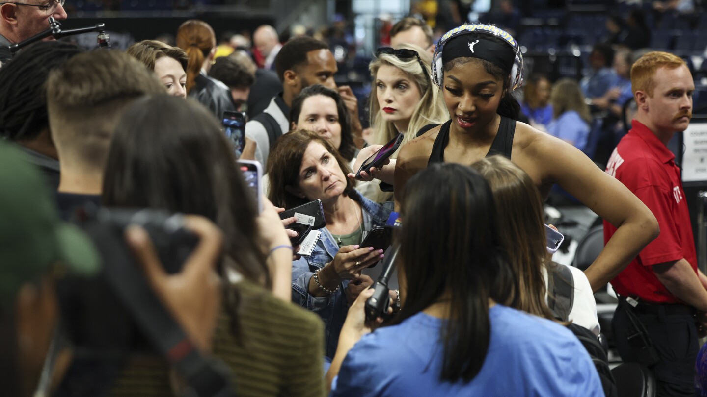 Angel Reese leads Sky to 88-87 win over Fever despite Caitlin Clark’s franchise-record 13 assists