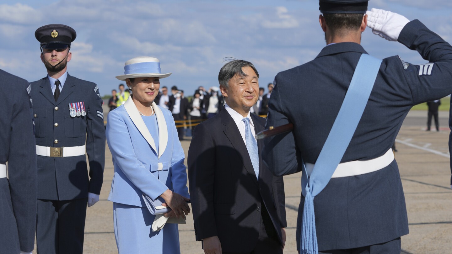 Japanese emperor to reconnect with the River Thames in state visit meant to bolster ties with UK