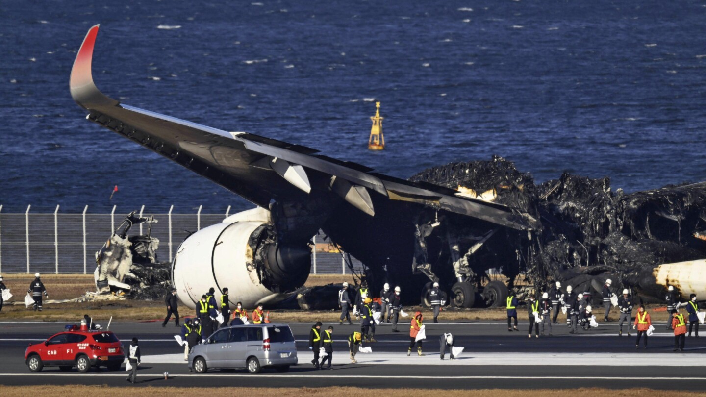 Japanese government panel proposes air traffic control measures to boost safety after Haneda crash