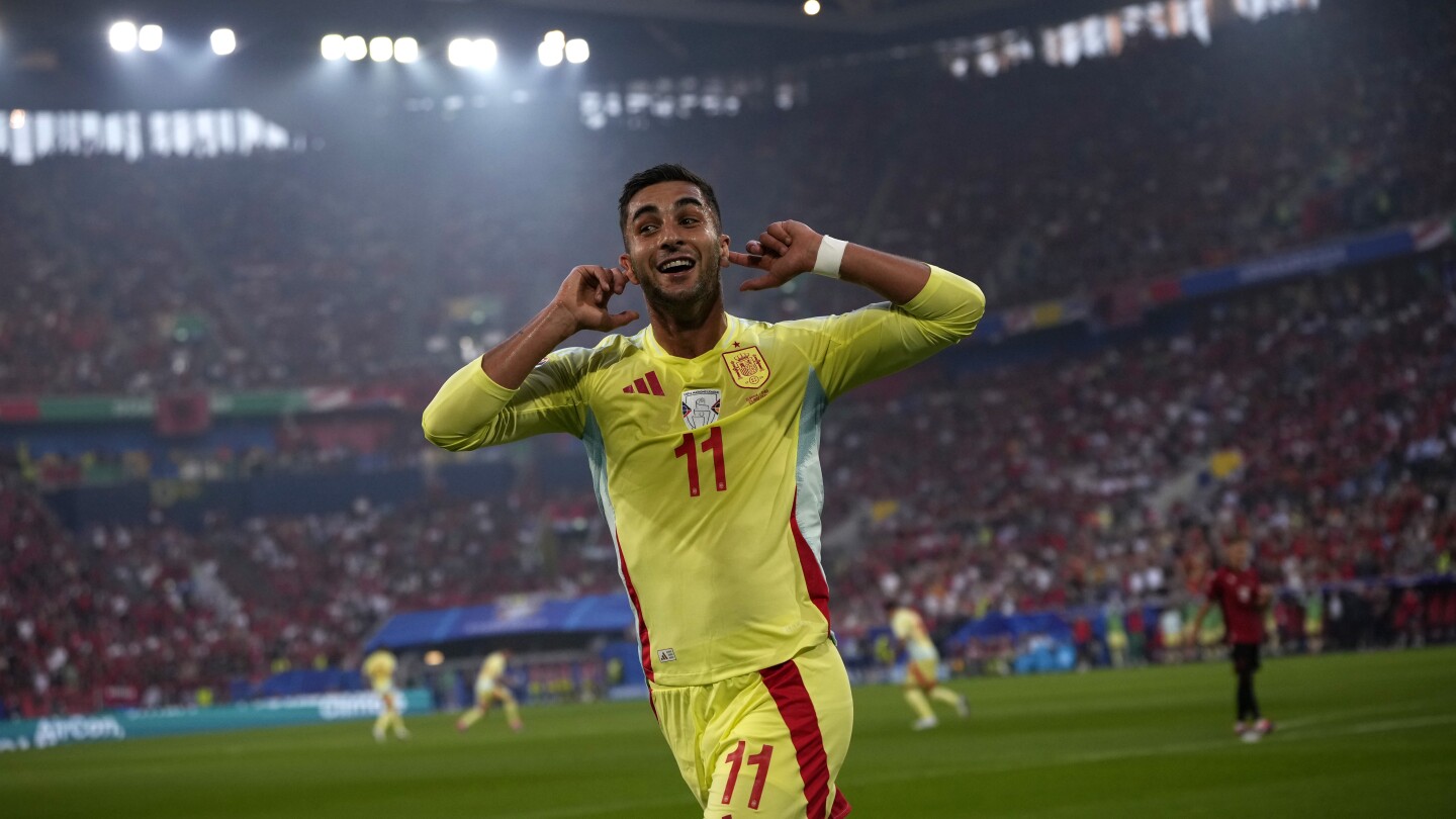 Much-changed Spain beats Albania 1-0 at Euro 2024 to finish perfect group stage