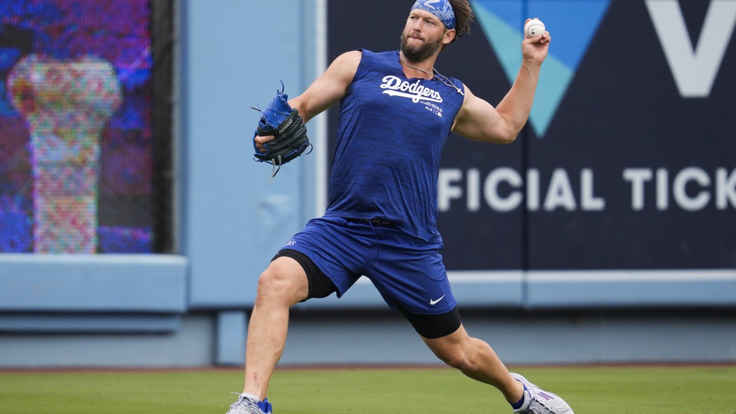 Dodgers pitcher Clayton Kershaw has been shut down after experiencing lingering soreness