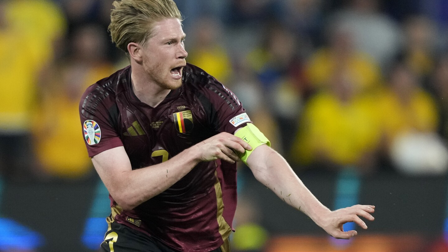 Euro 2024: De Bruyne’s Belgium plays Ukraine in a Group E too close to call