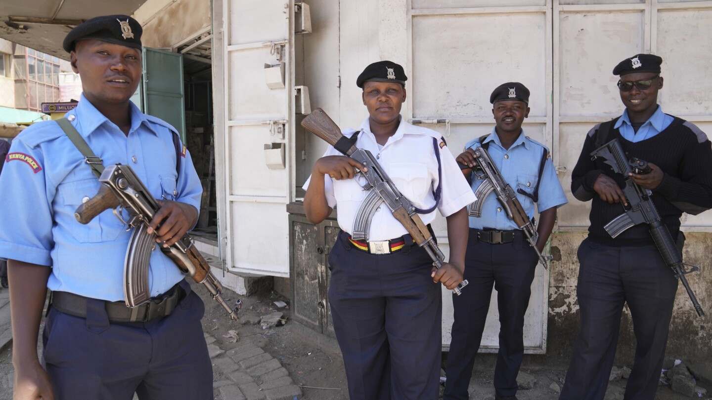 UN-backed contingent of foreign police arrives in Haiti as Kenya-led force prepares to face gangs