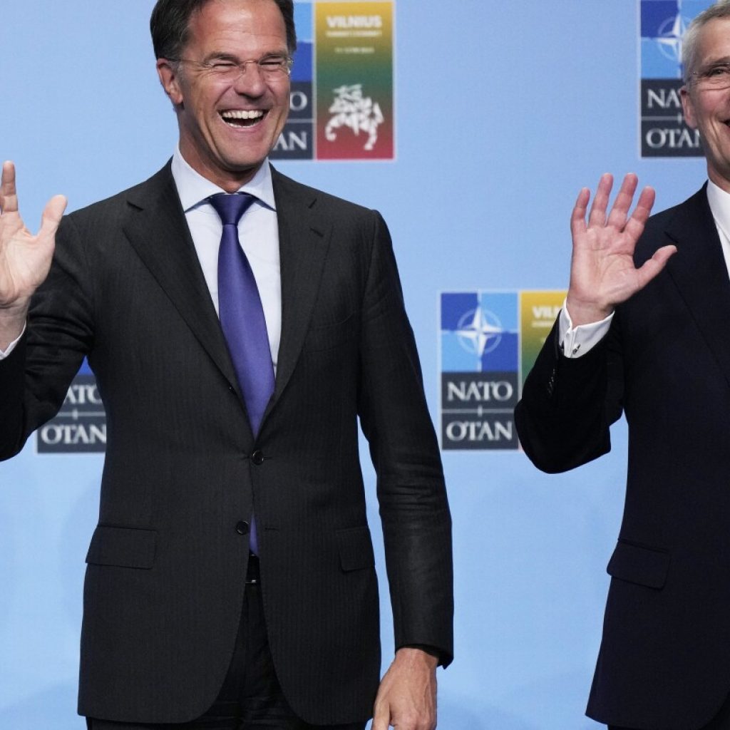 NATO appoints outgoing Dutch Prime Minister Mark Rutte as its next secretary-general