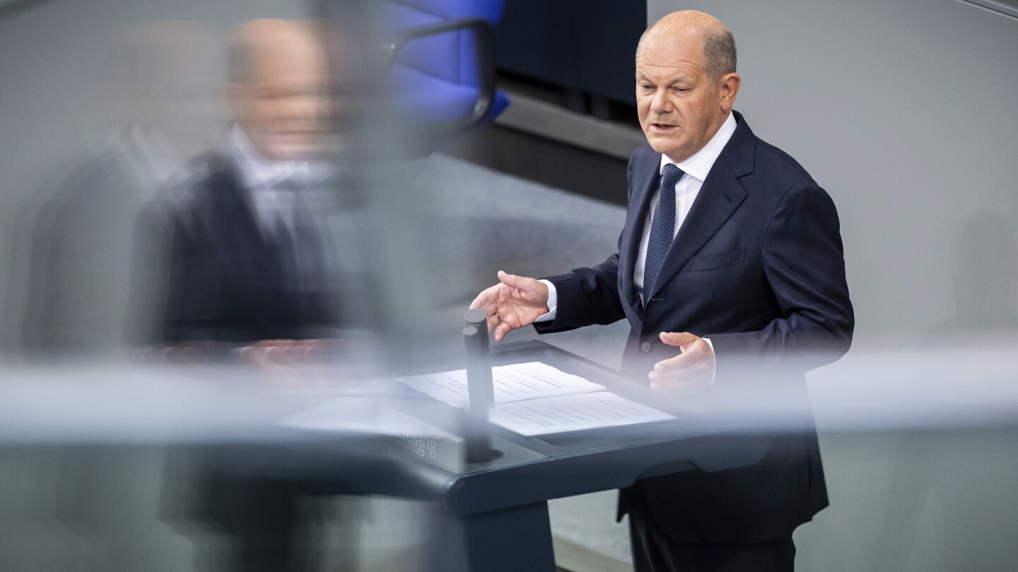 Germany’s Scholz lauds the proposed new EU leadership and pushes for a decision this week