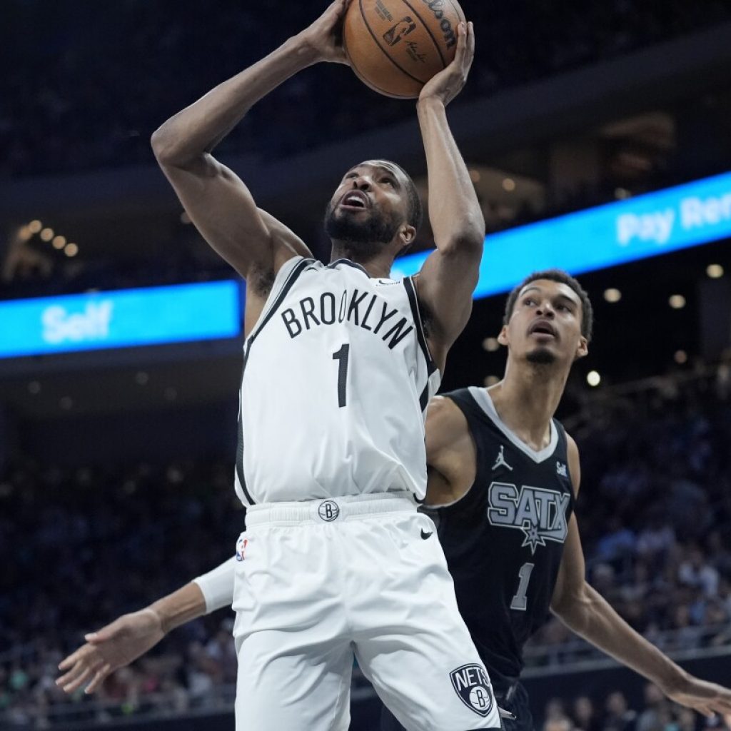 Knicks set to acquire Mikal Bridges in a trade from the Brooklyn Nets, AP sources say