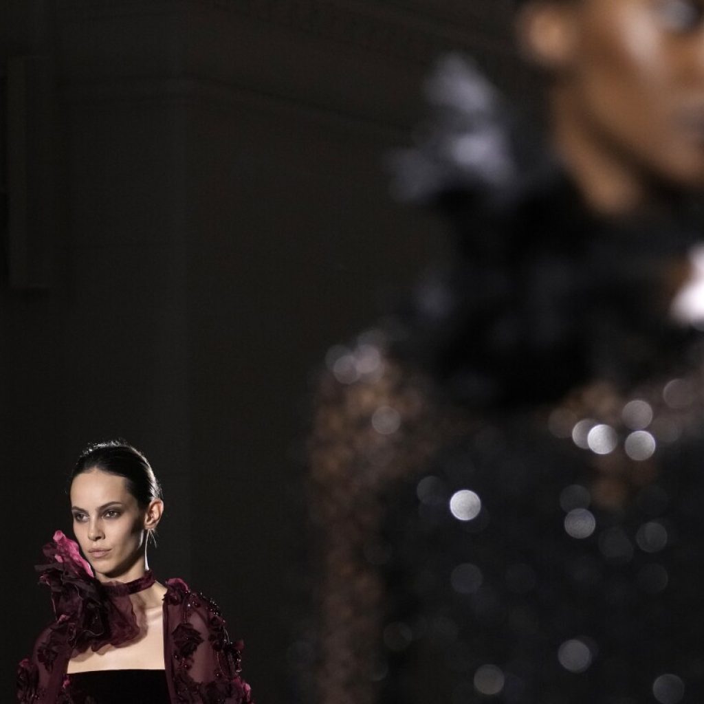 The Paris Couture Week runways see a moody midnight showing and an airy vintage display