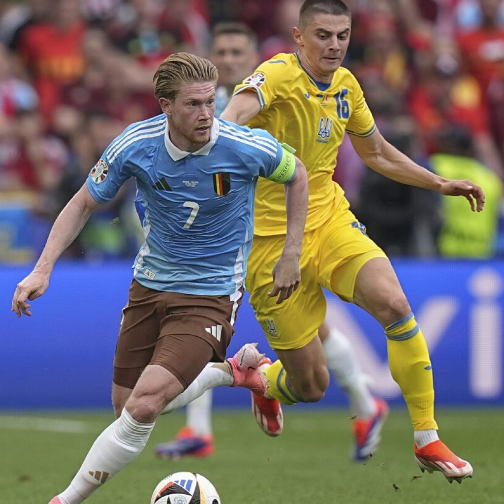 Belgium advances to last 16 at Euro 2024 after 0-0 draw, Ukraine eliminated