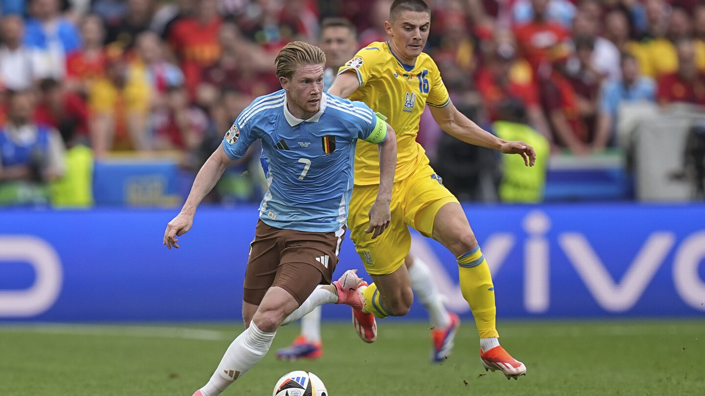 Belgium advances to last 16 at Euro 2024 after 0-0 draw, Ukraine eliminated