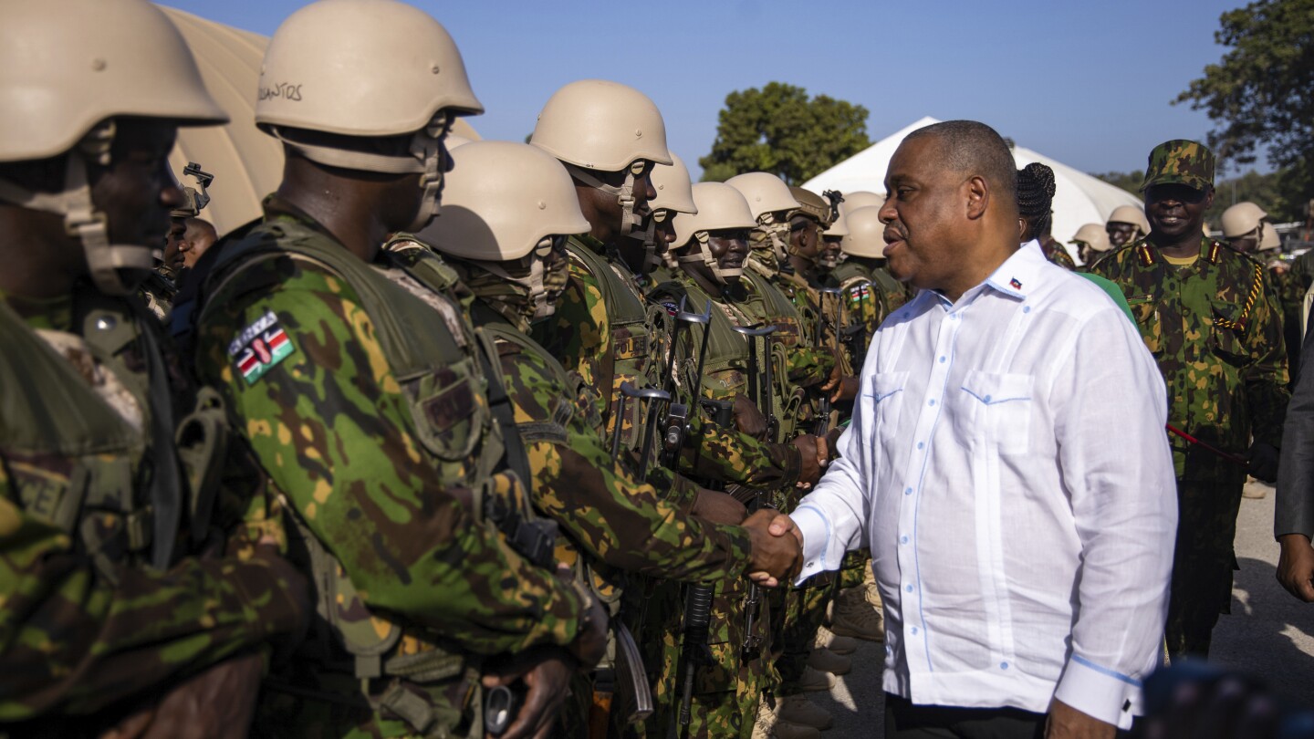 Haitians hold their breath as newly arrived Kenyan police force prepares to face gangs