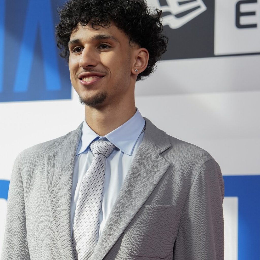 Hawks make French teen Zaccharie Risacher only the 2nd No. 1 overall pick in franchise history