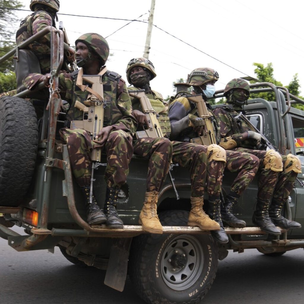Heavy police presence in Nairobi ahead of planned protests despite Kenyan president’s U-turn