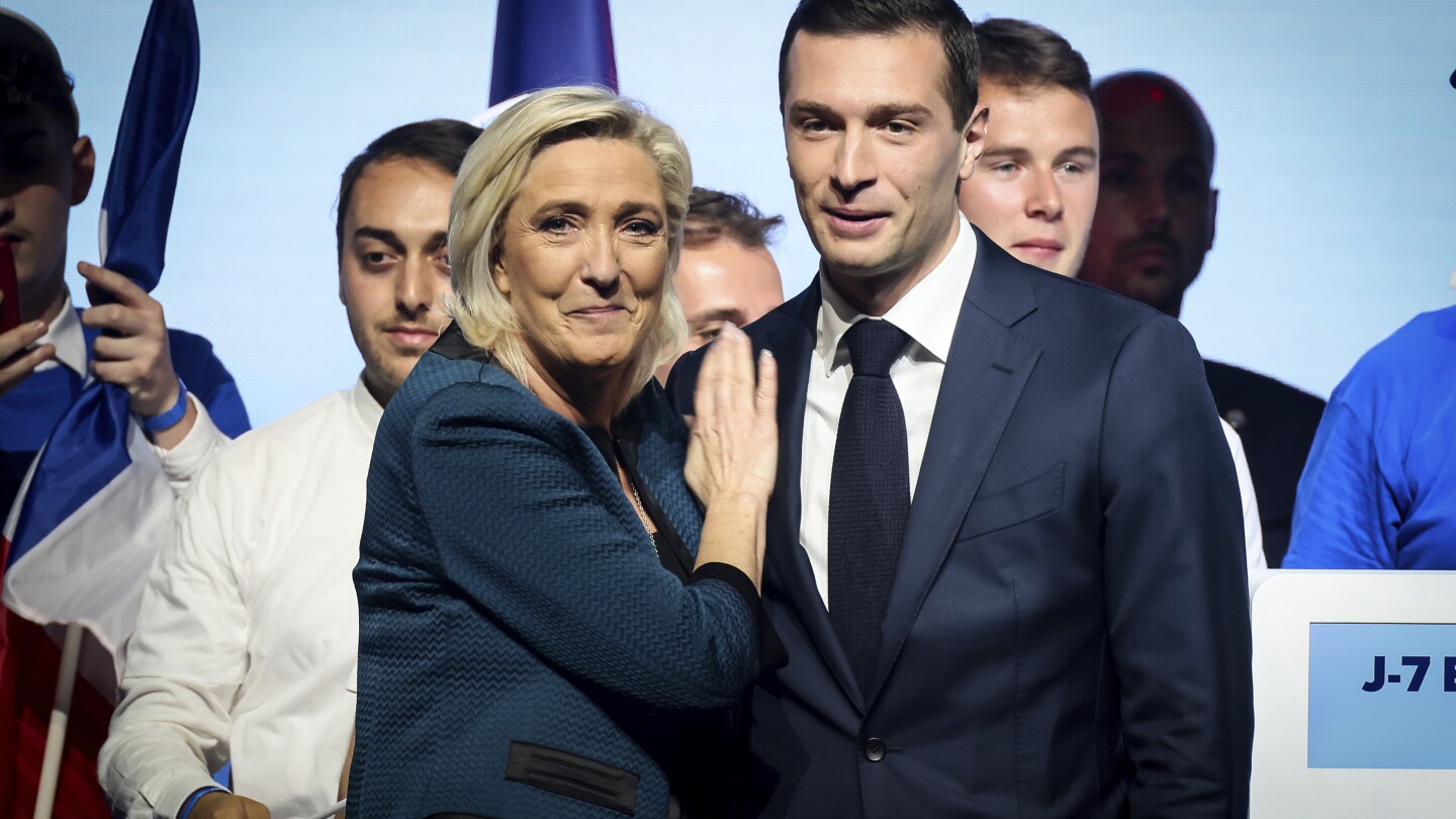 French far-right leader Le Pen questions president’s role as army chief ahead of parliament election