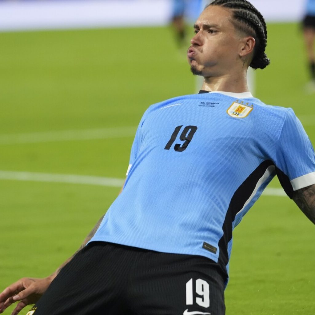 Uruguay routs Bolivia 5-0 at Copa America as Núñez scores in 7th straight game