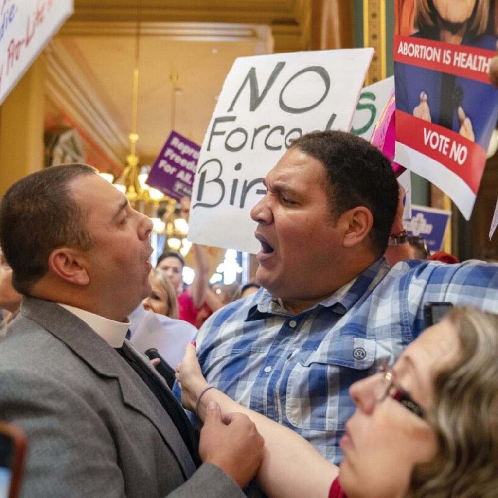 Iowa leaders want its halted abortion law to go into effect. The state’s high court will rule Friday