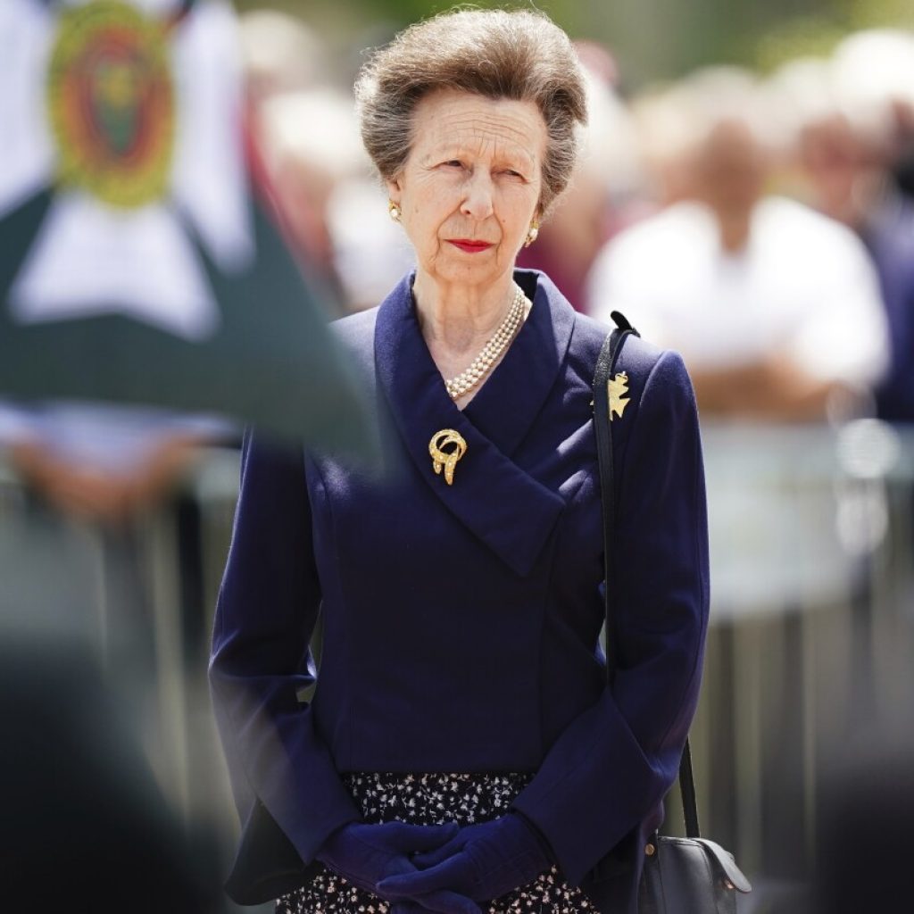 Princess Anne leaves hospital after treatment for concussion