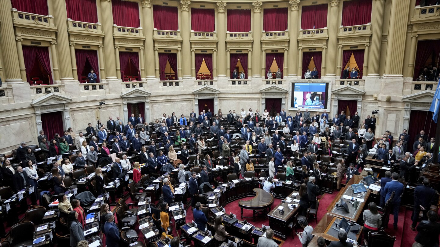 Argentine Congress seals 1st legislative win for President Milei after months of debate and protests