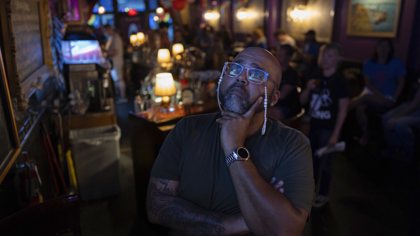 Photo Gallery: Americans watch Trump and Biden in election debate