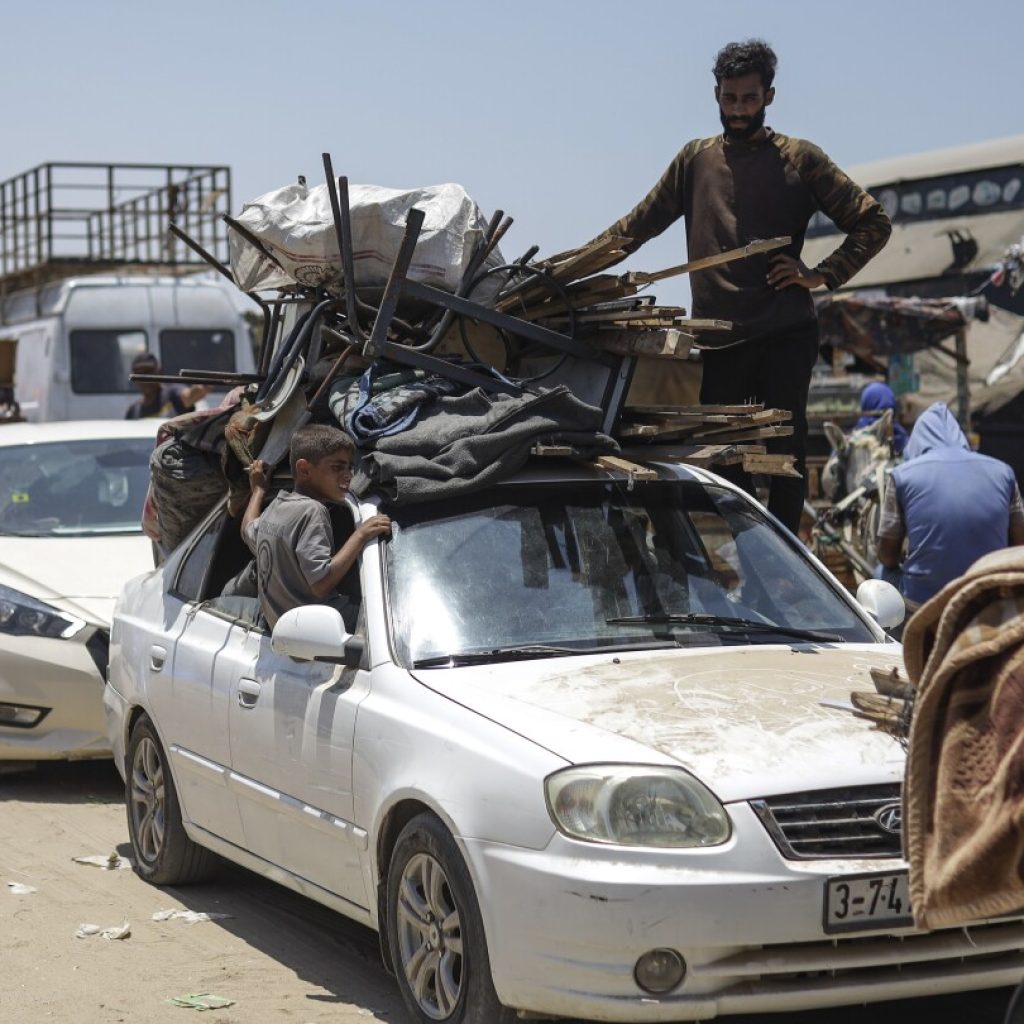 The Latest | ‘Carry your son and run’: Gaza families describe fleeing Rafah under Israeli fire