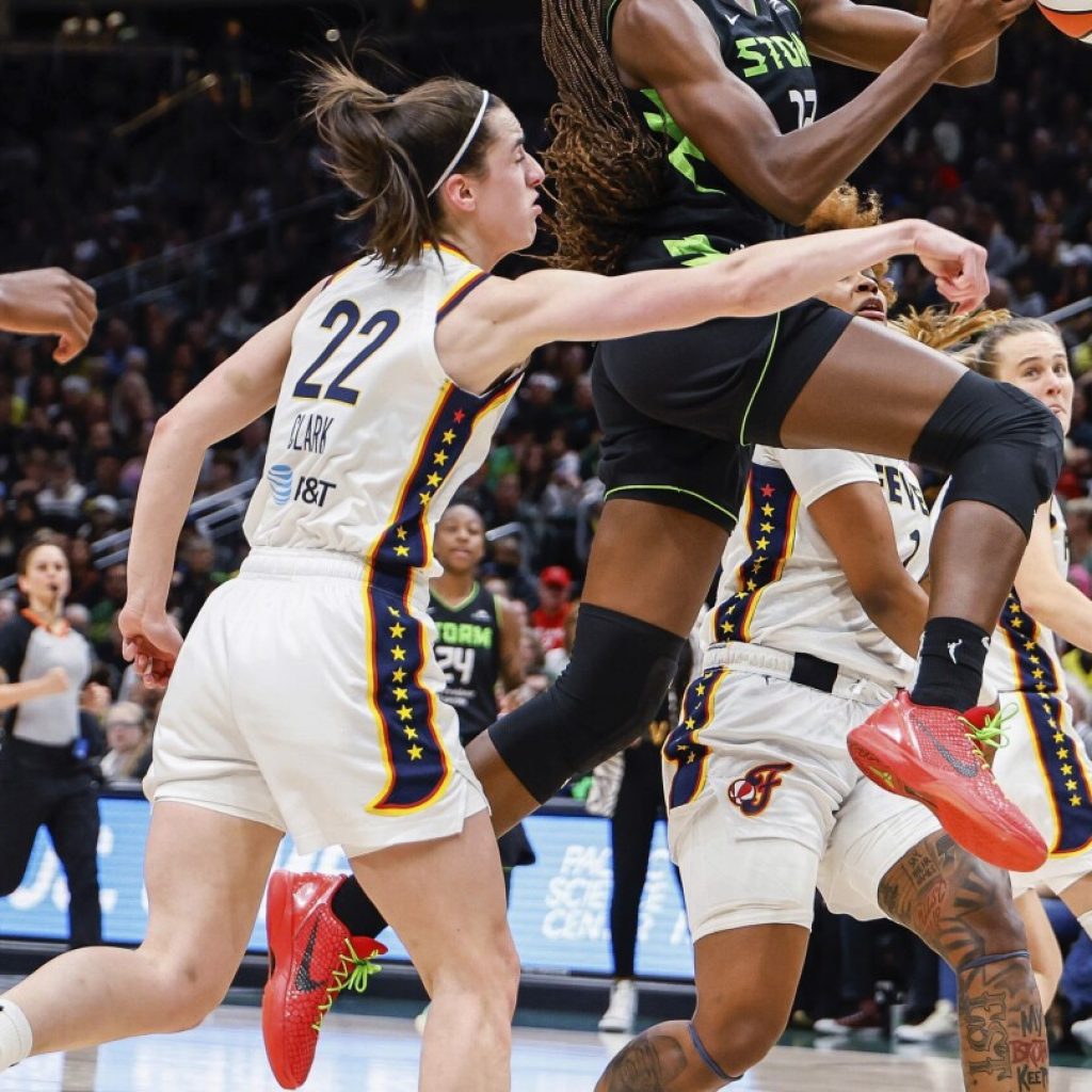 Jewell Loyd scores a season-high 34 points as Storm cool off Caitlin Clark and Fever 89-77