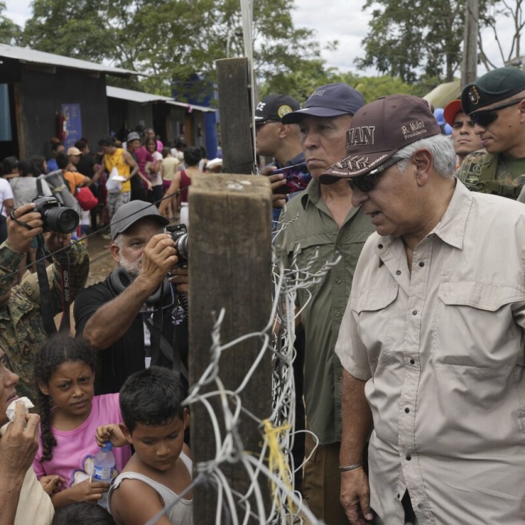 Panama’s next president meets migrants at the Darien Gap, promises to shut down the perilous route