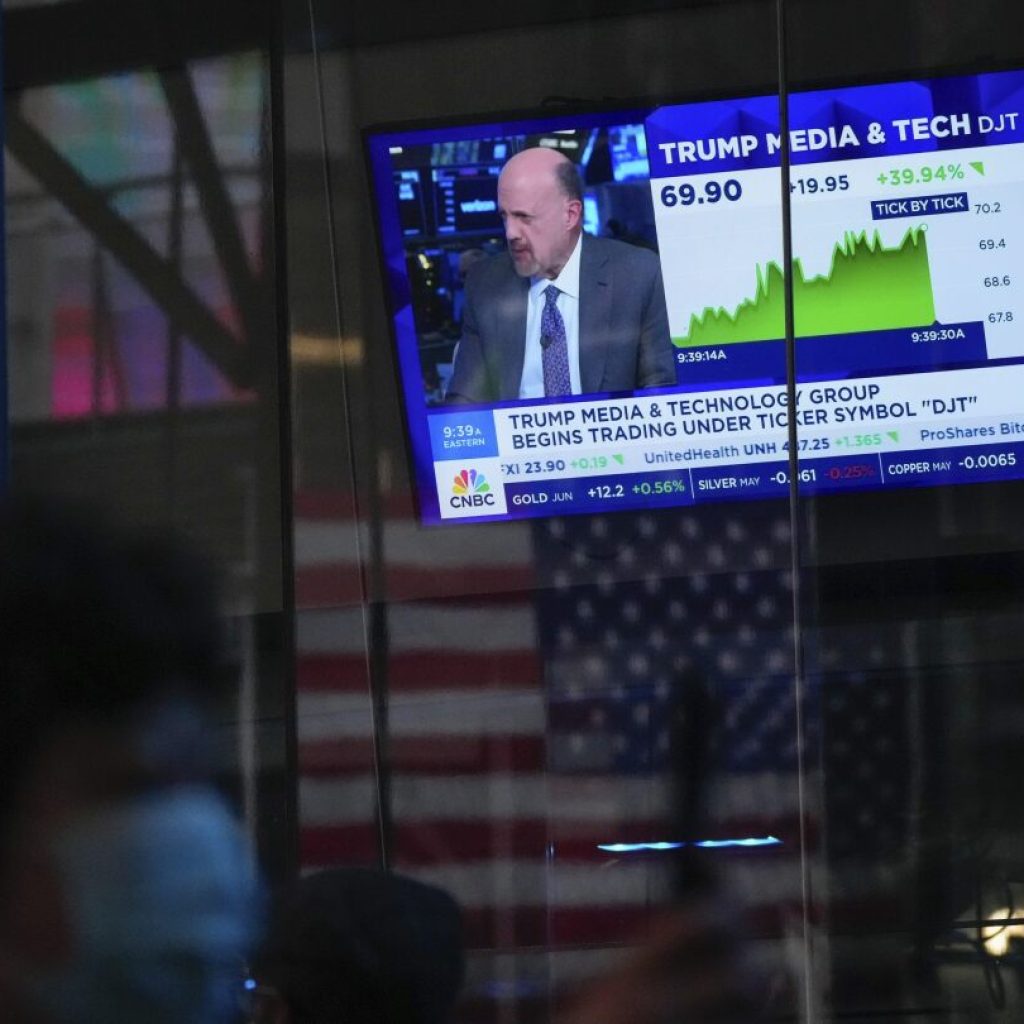 Shares of Trump Media swing wildly after first US presidential debate, fall 10%