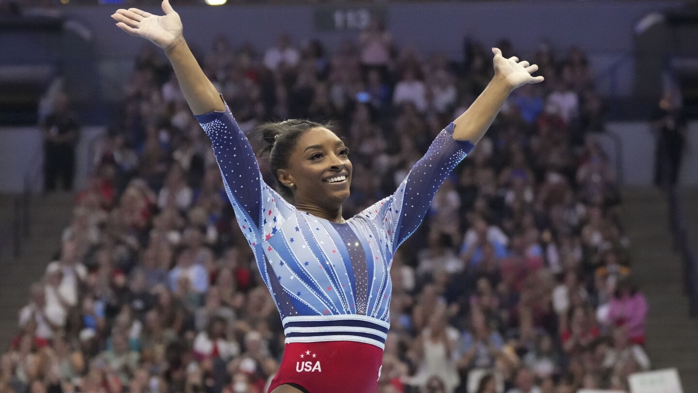 Simone Biles moves closer to 3rd Olympic trip as injuries mount behind her at US trials