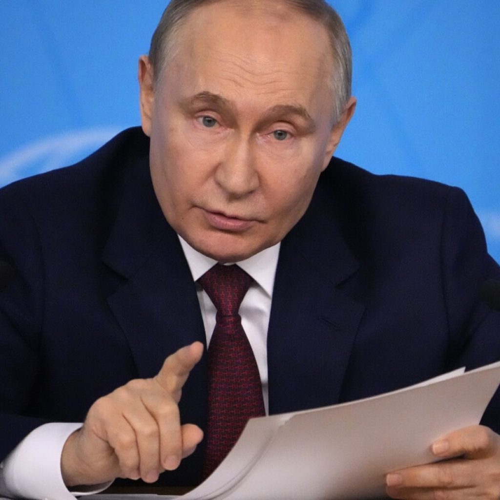 Russia presses its offensive in Ukraine and issues new threats as the West tries to blunt the push